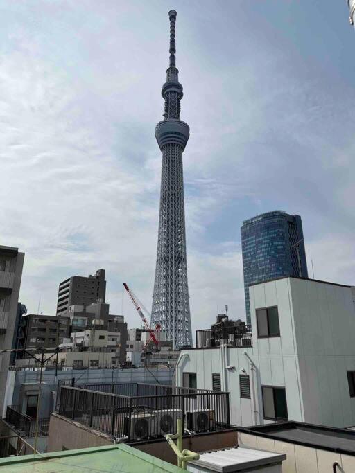 Apartmán 403 Oshiage Sta 3Mins Walk! Wi-Fi & Elevator 4Pax Prefektura Tokio Exteriér fotografie
