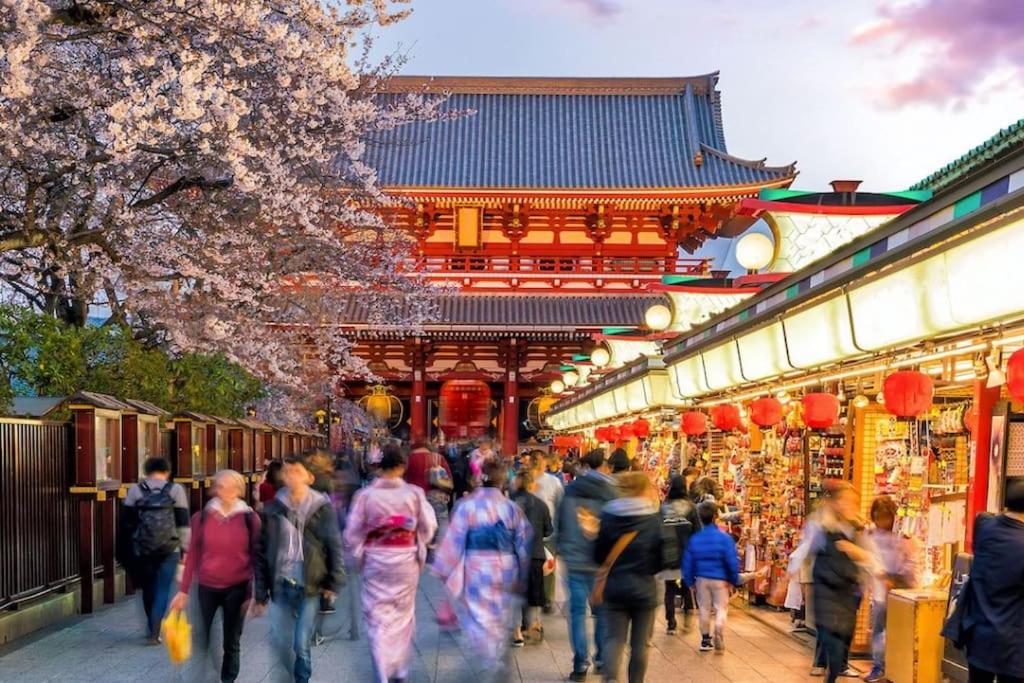 Apartmán 403 Oshiage Sta 3Mins Walk! Wi-Fi & Elevator 4Pax Prefektura Tokio Exteriér fotografie