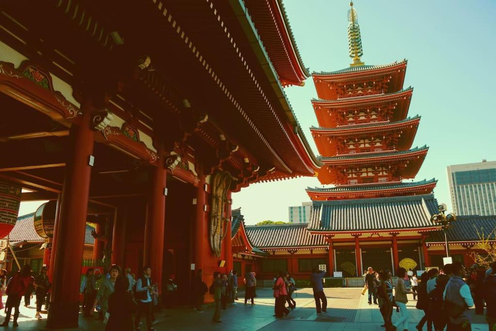 Apartmán 403 Oshiage Sta 3Mins Walk! Wi-Fi & Elevator 4Pax Prefektura Tokio Exteriér fotografie