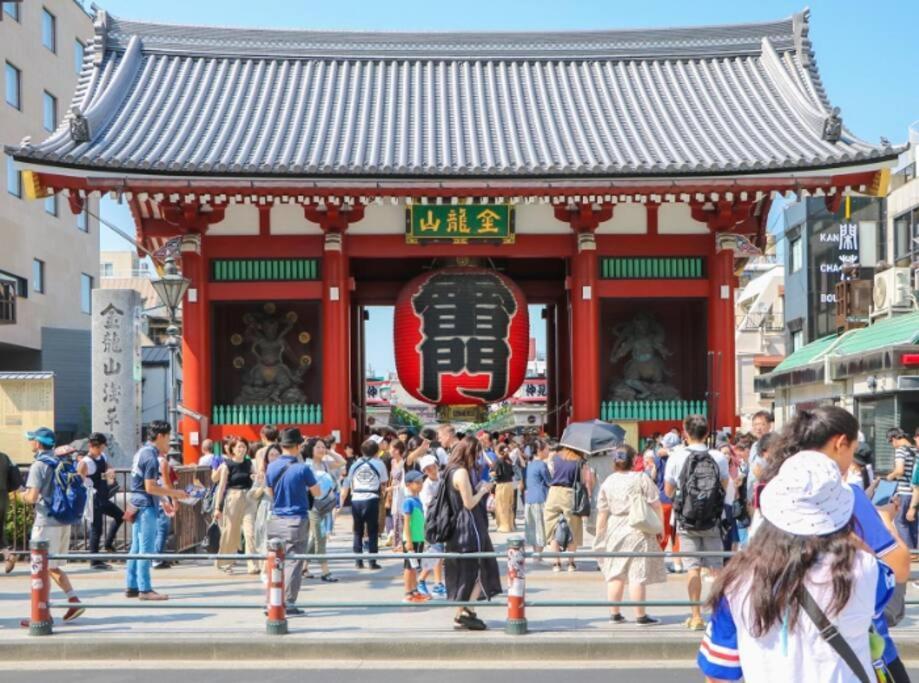 Apartmán 403 Oshiage Sta 3Mins Walk! Wi-Fi & Elevator 4Pax Prefektura Tokio Exteriér fotografie