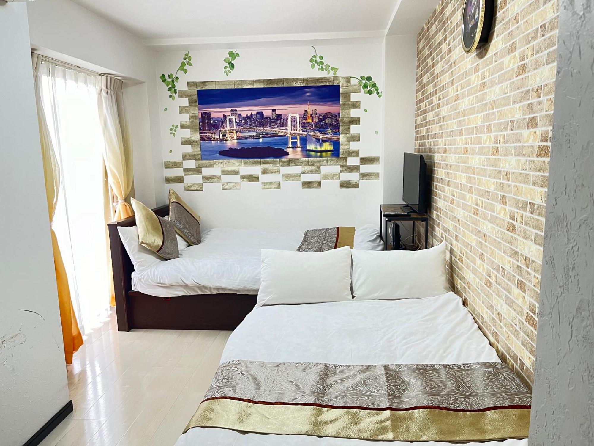 Apartmán 403 Oshiage Sta 3Mins Walk! Wi-Fi & Elevator 4Pax Prefektura Tokio Exteriér fotografie
